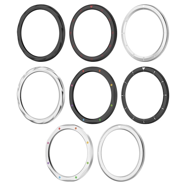 Metallram för Xiaomi Watch S4 S3 Skydd med Film Klockfodral för Klockram W1b5 Black thread For Xiaomi Watch S4 S3
