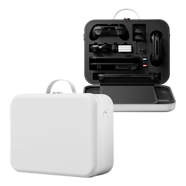 Nylonväska för Switch2 Konsol Tillbehör Förvaring Bärväska Resväska Ny U0 white Single Pro handle