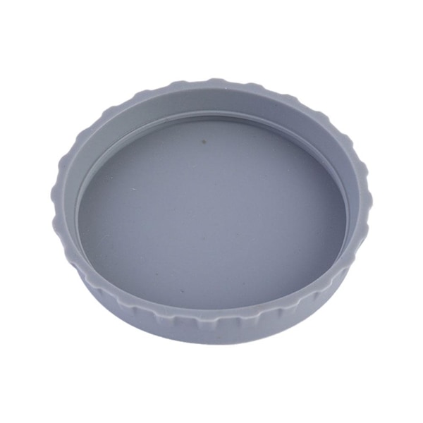 Dryckesburkslock Läcksäkra Förseglade Silikonburkar Cola Praktiska Lock Burk Järn Bekväm S8p9 grey one-size