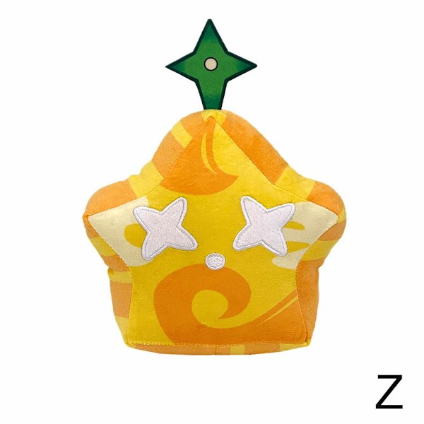 Blox Fruits Plyschleksak Anime Spel Mjuk Fylld Frukt Leksak Plyschdjur Five-pointed star 1pcs