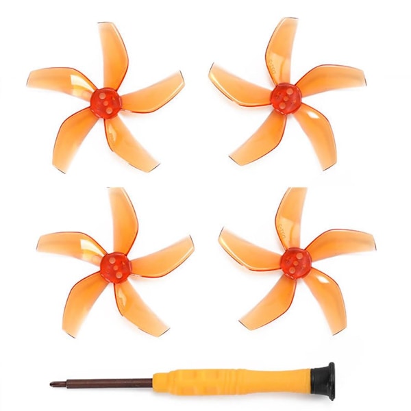 Tillbehör för obemannade flygfarkoster med 5 färgade propellrar cirkulära blad för DJI Neo K6R7 orange Two pair