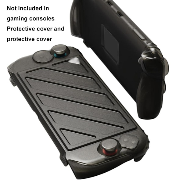 Standgrip Frontskyddspaket för Nintendo Switch 2 Skyddsfodral Ställbart Fodral Mjukt Skal T9w7 Black suit 1set