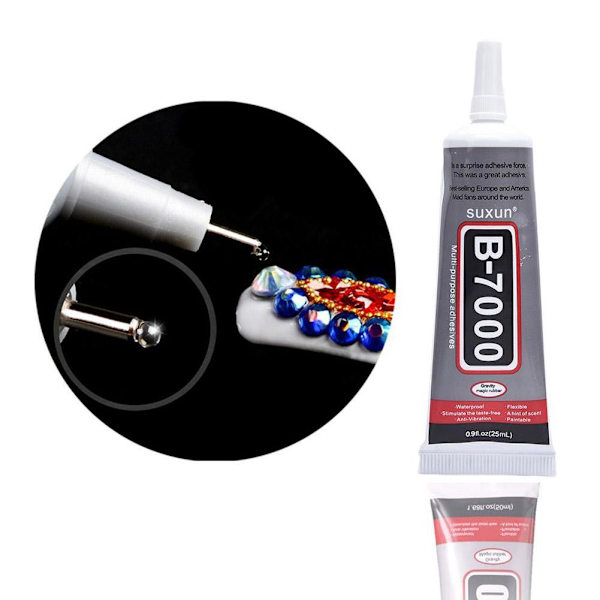 B-7000 Lim 15ml Superlim Mobiltelefon Surfplatta Tätningsmedel AUS Skärm 9CO0 TransparentC 25ml