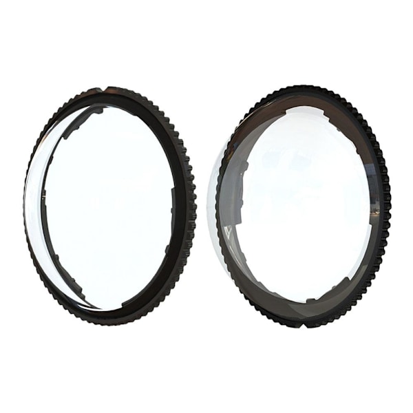 1 st Skyddande Linsskydd för Insta-360 X5 Kameralins Protecto Plastic protective lens 1pcs