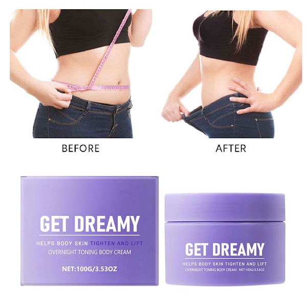 3 Maelys Get Dreamy Overnight Toning Body Whip 3.53 fl oz 100g T
