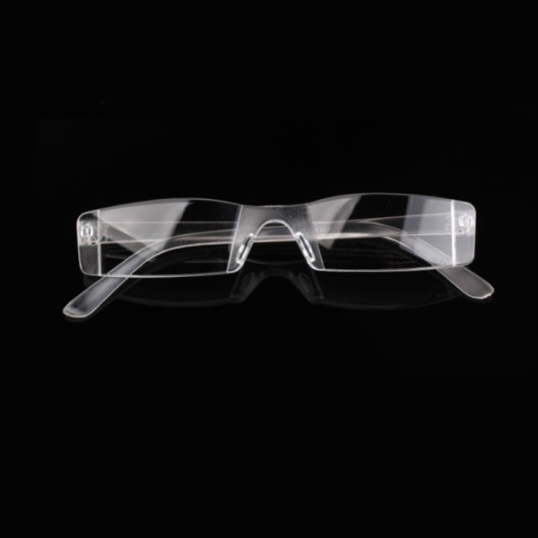 2018 Presbyopia 1,00 4,00 Dioptri Glasögon Clear Rimless Readi Transparentc one-size