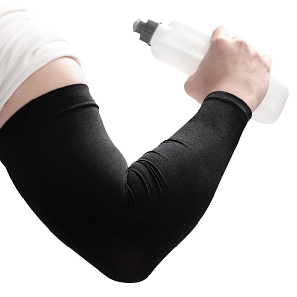 1 Par Kylande Armskydd UV Solskydd Sport Utomhus no hand cover white
