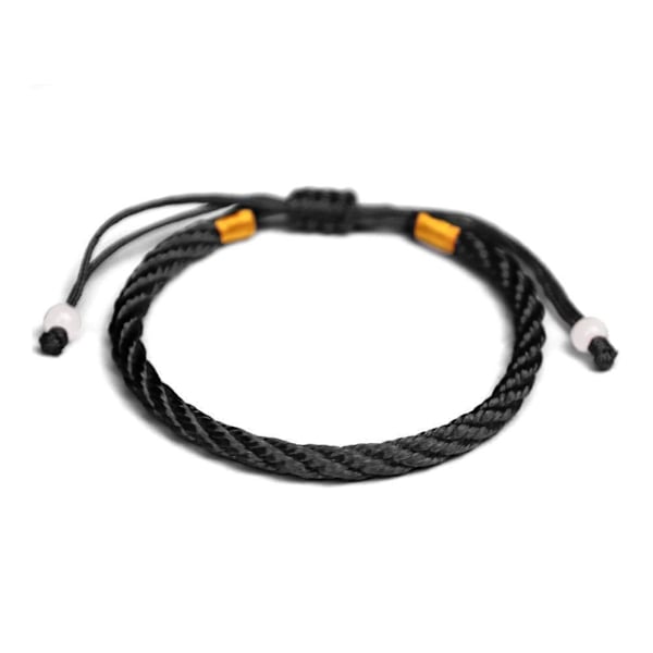 Armband Handvävt Etnisk Stil Manliga och Kvinnliga Älskares Rep Röd Födelseår D6N5 Red One size