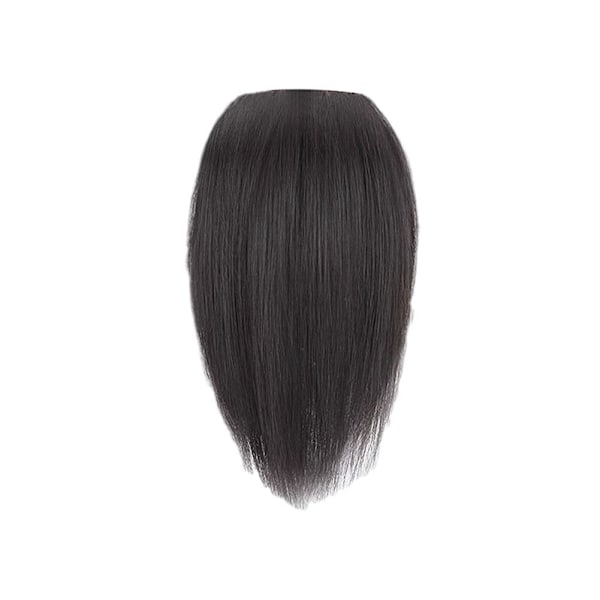 Uppgraderad Förtjockad Fluffig Hårförlängning Flerfärgad 15/25Cm Clips Osynlig Ny M4S7 Brown black25cm 1pcs