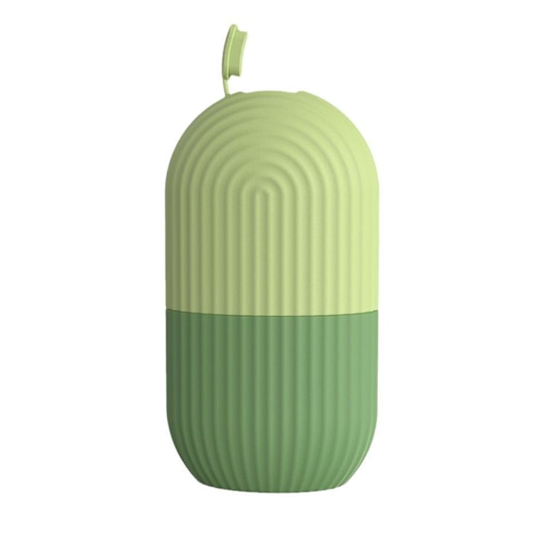 Is Ansiktsroller Silikon Hud Massager Vård Kub Form Boll n,1 Bricka O2X7 green one-size