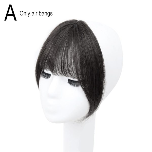 Syntetisk A1r Lugg Svart Fluffig Värmebeständig Fiber Håraccessoarer Hot Y6K5 black 1pcs