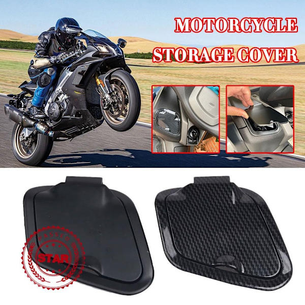 Scooter Förvaringsskydd Retrofit Uppgraderad Kolfiber Mönster Vattentät G2W7 Carbon fiber texture One size