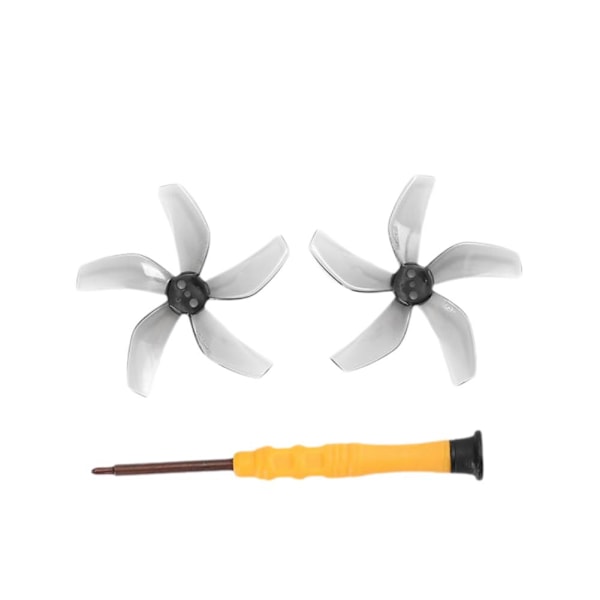 Tillbehör för obemannade flygfarkoster med 5 färgade propellrar cirkulära blad för DJI Neo K6R7 grey One pair