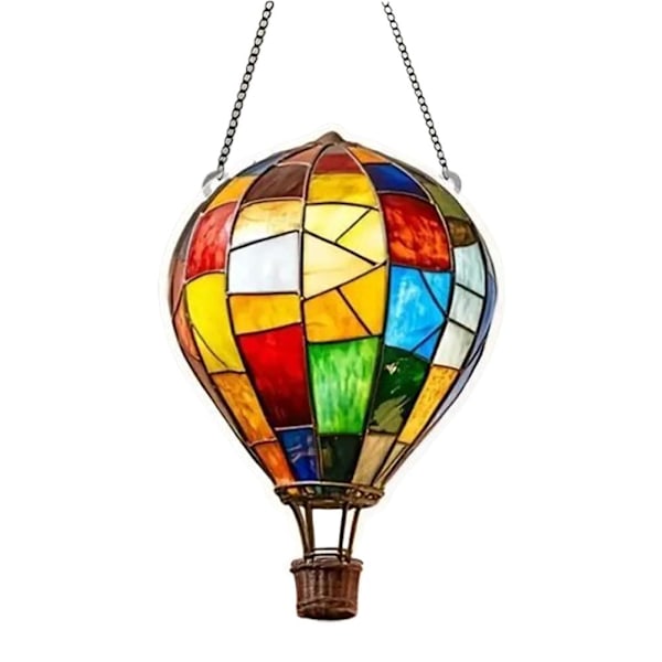 Solarlampa i form av luftballong med fladdrande låga, utomhusbruk B 1pcs