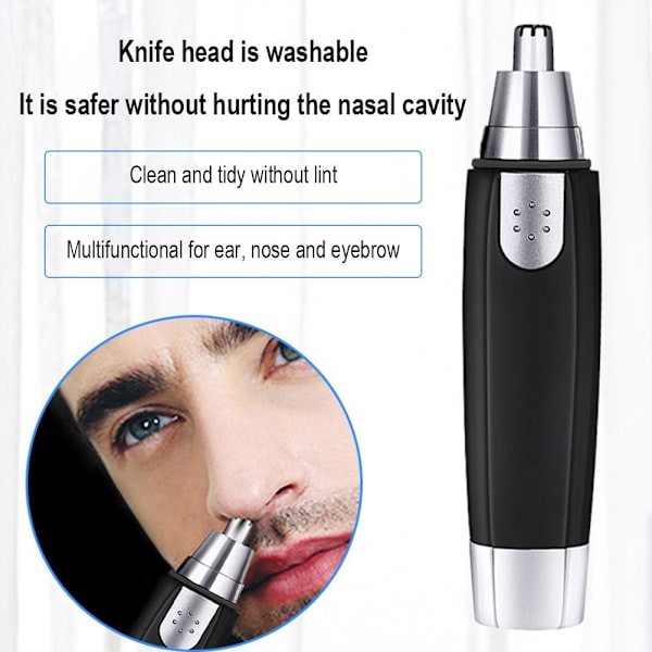 Näs- och öronhårstrimmer set Elektrisk klippare Grooming Vård Män/Kvinnor~ Personlig N1K5