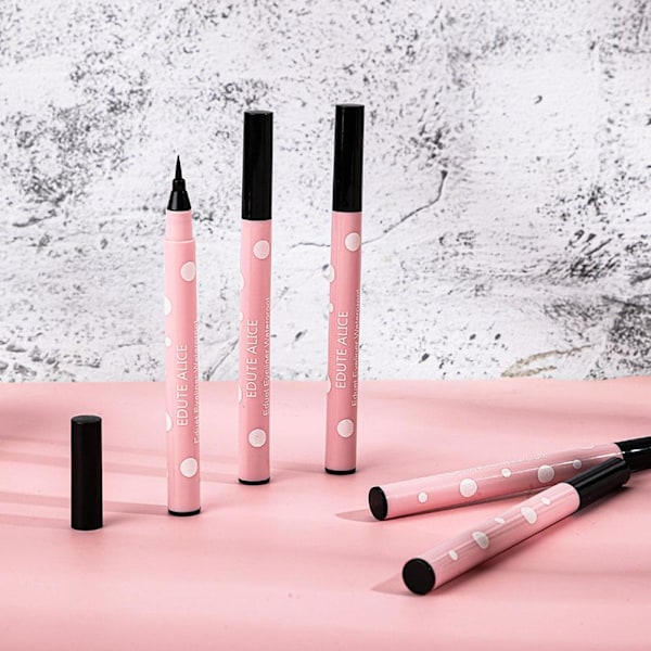 Vattentät Eyeliner - Långvarig, Snabbtorkande och Smudge-resistent #1 black 1.5ml