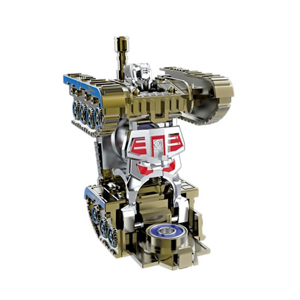 Kreativ Mech Fidget Spinner Simulerad Tank Deformation Robot Vuxen Fidget. Golden 1pcs