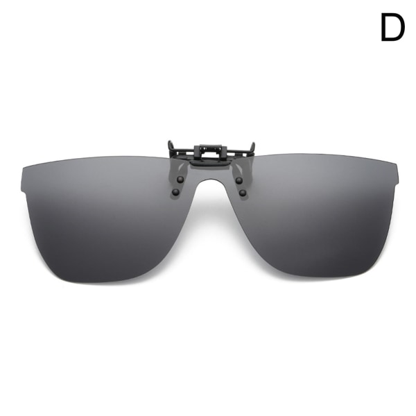 Men's Clip on Polarized Flip Up Reading Solglasögon 2022 black one-size