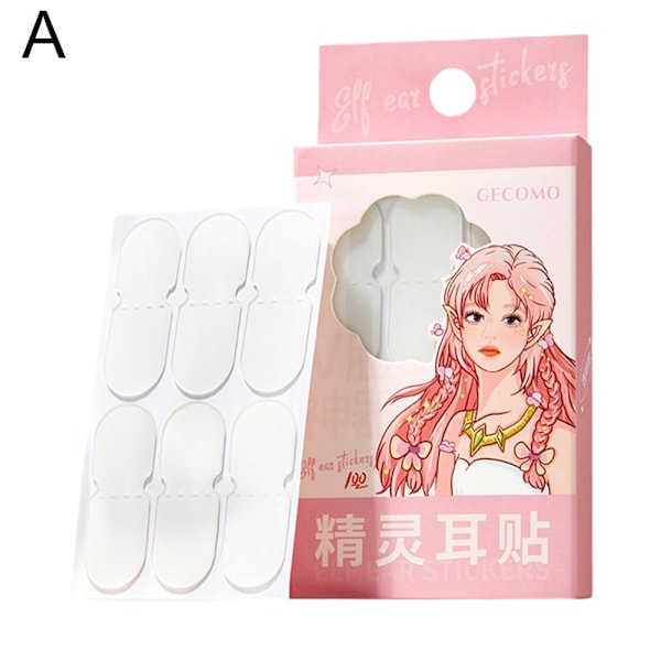 Elf Öra Patch Artefakt Elf Öra Förminskande Ansikte Små Stående Öron 2 # Matte style 18pcs