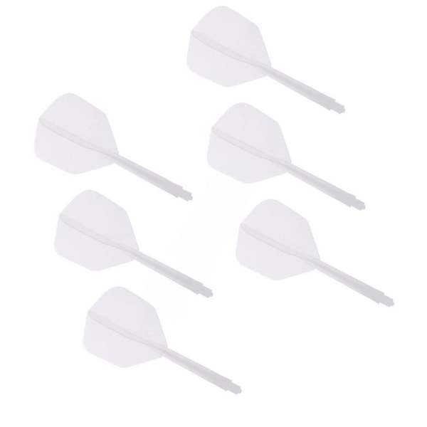 1 st 2BA skruv mjuk en pil transparent pil svans plast Du black one-size