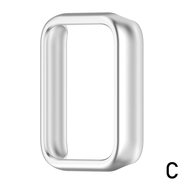 Klocka PC Plast Skyddsfodral för Xiaomi Band 9Pro Q1S1 Silver 1 pcs
