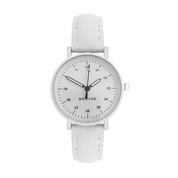 Trendig kvinnlig student tecknad Sydkorea watch Stud Pink One size