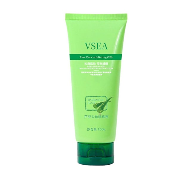 Aloe Vera Exfolierande Gel För Ansikts- och Kroppsskrubb Exfolierande Djuprengöring L6
