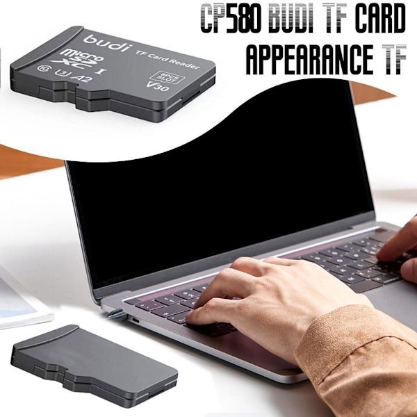 TF-kortläsare USB TYP C och USB-gränssnittsadapter utrustad med Nad N3D1