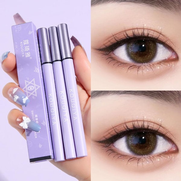 Eyeliner Svart Smidig Svettsäker Vattentät Långvarig för Nybörjare