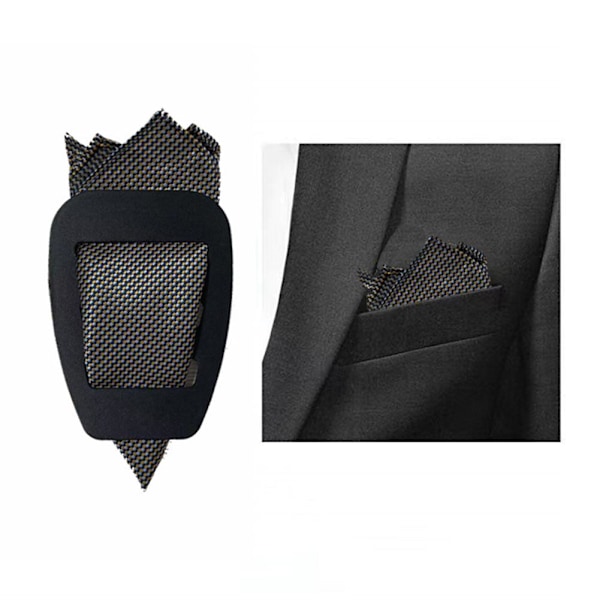 Ficknäsdukshållare Handkerchief Keeper Organizer Man Förvikt Handkerchi I4W