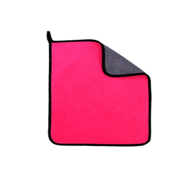 Superabsorberande Mikrofiberhanddukar för Biltvätt och Rengöring gray pink One size