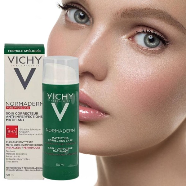 Vichy Normaderm Global Anti-Imperfection Återfuktande Vård 50ml Ny