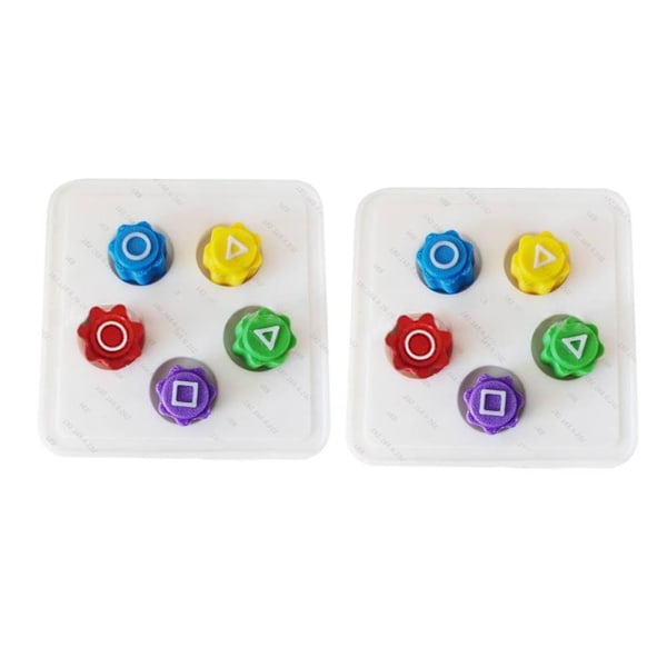 Squid Game 2 Gonggi Stenar 3D-Printade Koreanska Traditionella Jack St G 1set