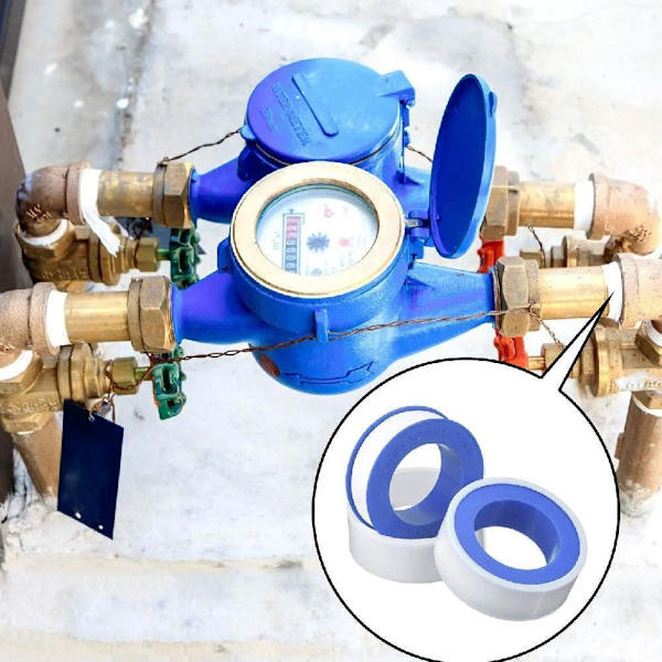 Teflontape Tätningsband PTFE Rörmokartape för Duschmunstycken och Rörgängor ∪ Blue shell 10 meters 1set