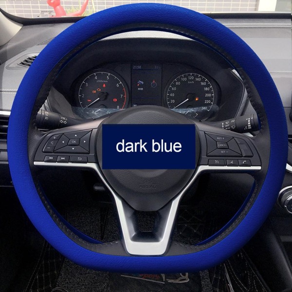 Coolt halkfritt silikonrattskydd, ratt Luminous blue onr-size