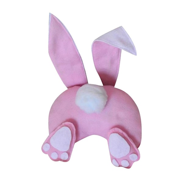 Påskdörrdekorationer Kaninrumpa Kranskit, Påskkaninrumpa Pink A 1set