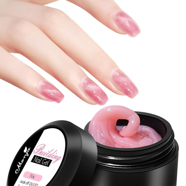 Icke-klibbig Handförlängning Nagelgel Skulpteringsgel Nagel XP Konst T Polish Q0Z6 clear 5ml