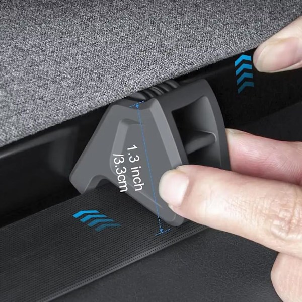 För Tesla Model 3 Highland Y Launch 2025 Luftfräschare Adapter Ventil Luft Bil Aromaterapi Clip W9 2pcs One size