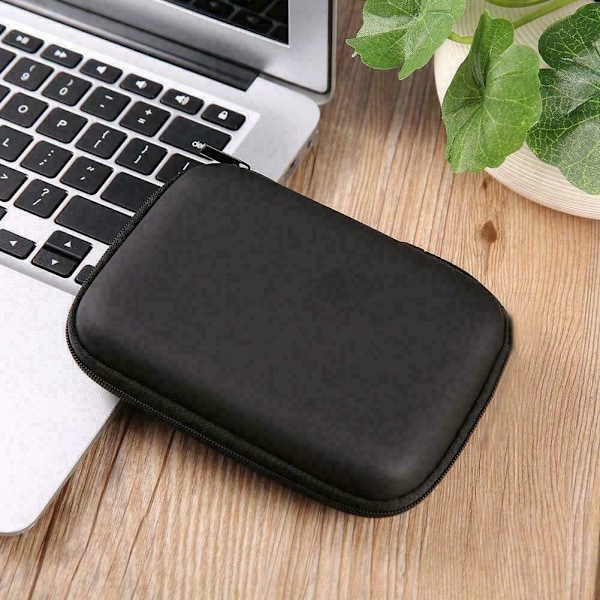 USB Extern HDD Hårddisk Väska Bärfodral Ny 2 Fodral -AU.
