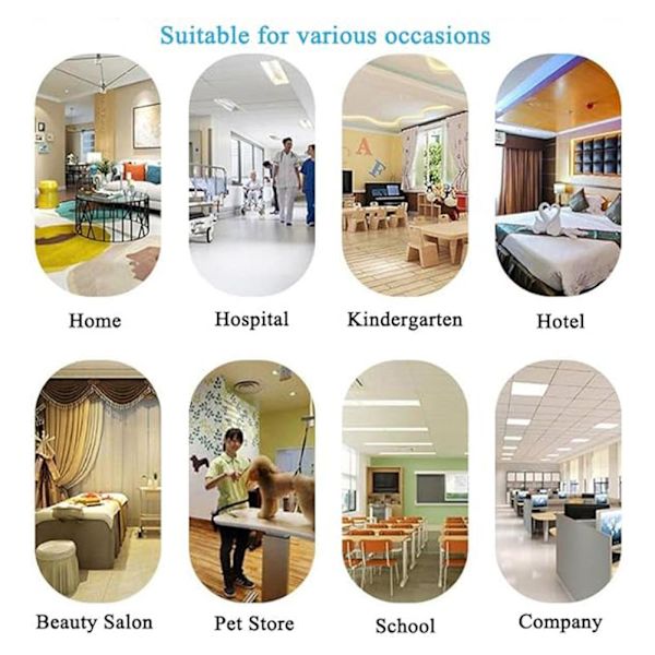Ultraviolett Sterilisering Germicidal Lampa Ozon Desinfektion Sovrum USA white 1pcs