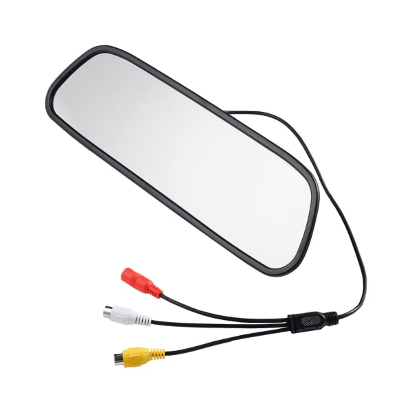 Spegel LCD-skärm Bil bakre visningsverktyg Night Vision Reverse Backu Multi-colorB 5 inch