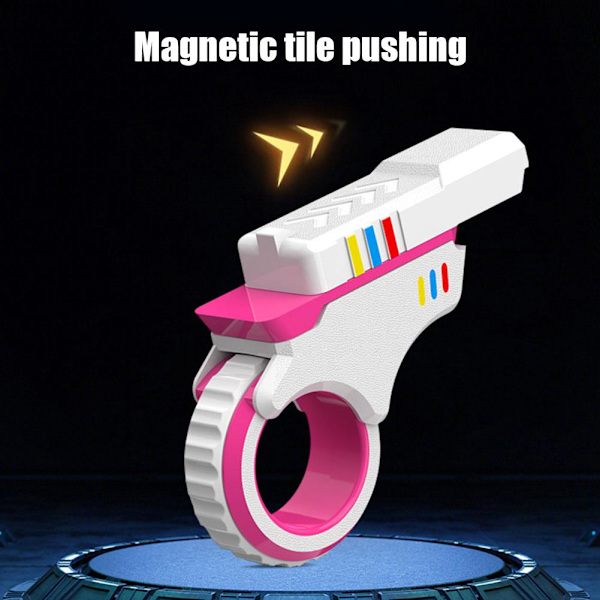 Alloy-Gun Fidget EDC Fidget Spinner Metall Hand Spinner Vuxen Fidget Leksak¤ Orange 1pcs