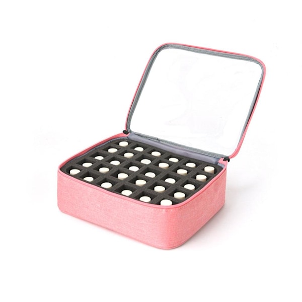 Rosa (B) $ Förvaringsväska för nagellack Stor kapacitet, Högt värde för tvättväska för ansikte, Väska, J8E7 pink 1pcs