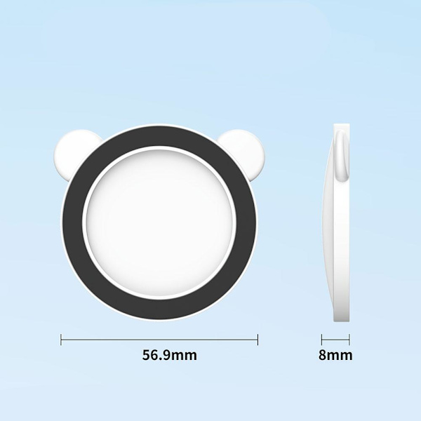 Magnetisk Selfie-spegel för bakkamera, Smal Mobiltelefon Selfie-spegel Hot M3 black one size