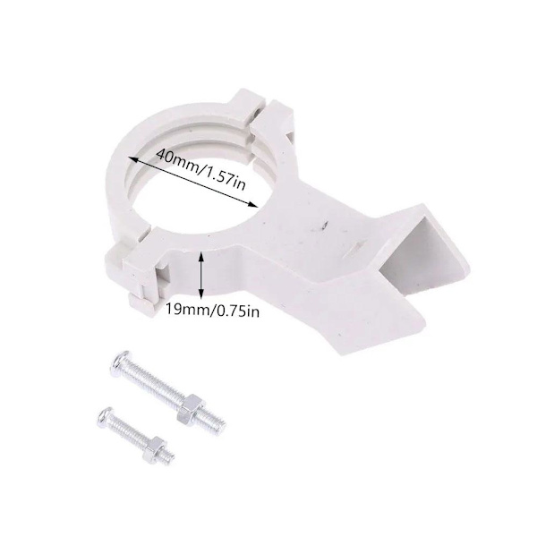 Satellit TV Antenn Tuner Fäste Huvudmontering Fixeringsklämma Hushåll φ4cm [β