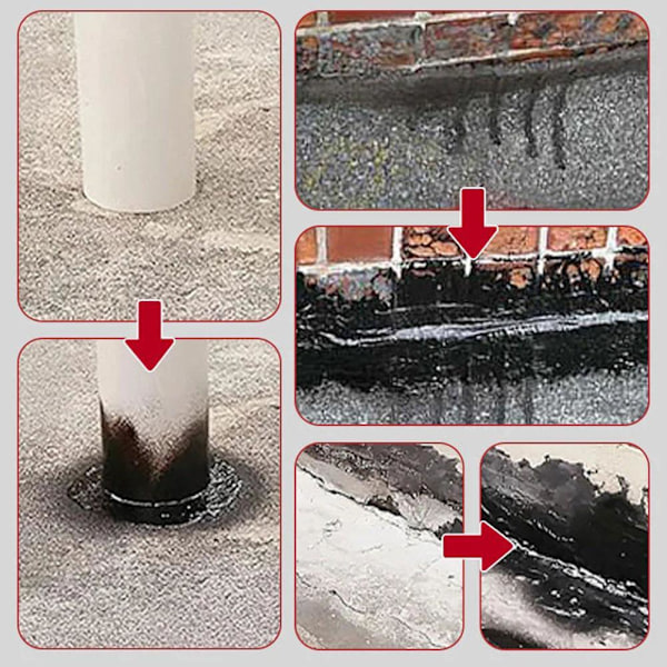 Läckagereparations Vattentät Tätningsspray med Borste 100ml Hot Q5