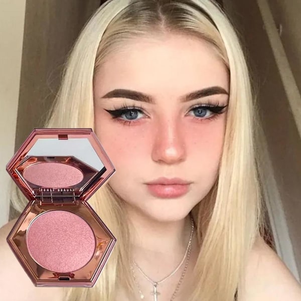 Fenty/Beauty Glitter Pearlescent Highlight Powder Utslätande Highlighter Ansiktsmakeup Kosmetika