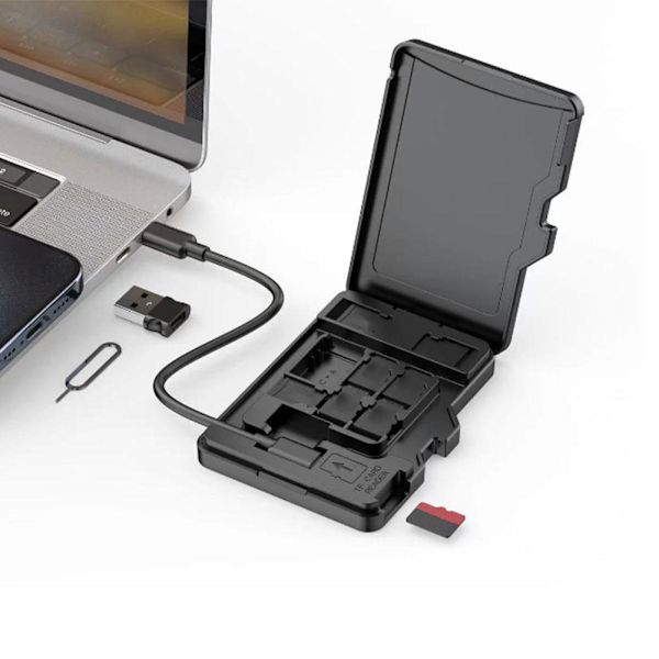 TF-kortläsare USB TYP C och USB-gränssnittsadapter utrustad med Nad N3D1