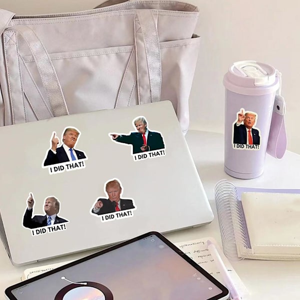 50 - 100 st dekaler, Jag gjorde det, Bensinpumpdekaler enkelsidig dekal Lot A5 C 100PCS