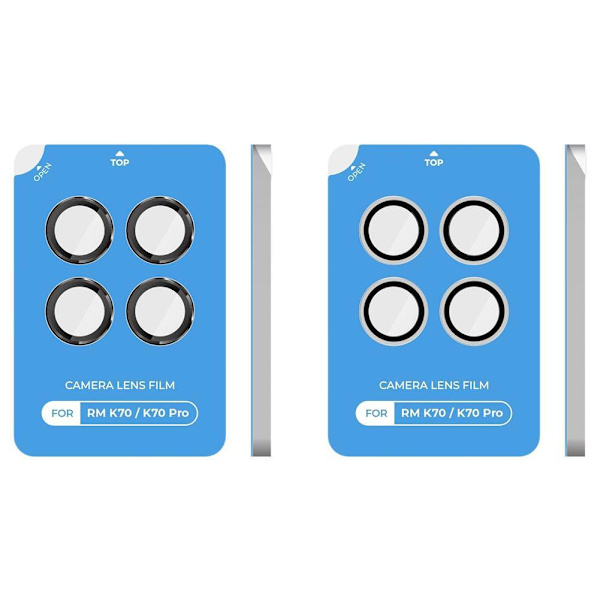 1x Metall Linsskydd för Mobiltelefon för Poco X5 / För Poco X5 Pro Access 2024 silver For xiaomi poco x6 pro